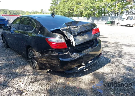 2015 Honda Accord Hybrid Ex-L из США, поврежденный, VIN 1HGCR6F56FA004180